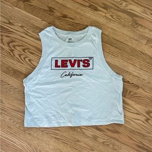 Levi’s crop tank top